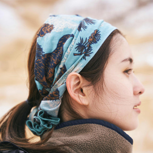 CHAORAS Sports Tenugui /  Grouse and spotted nutcracker